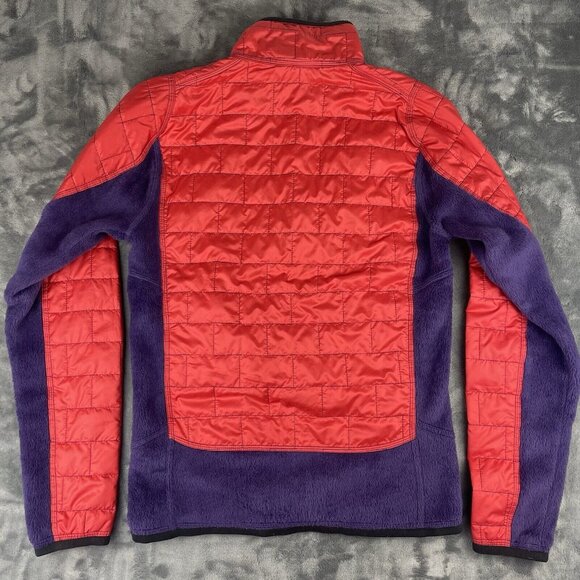 Patagonia Nano Puff Hybrid Polartec Primaloft Jacket Red Men’s Size S - Picture 2 of 7